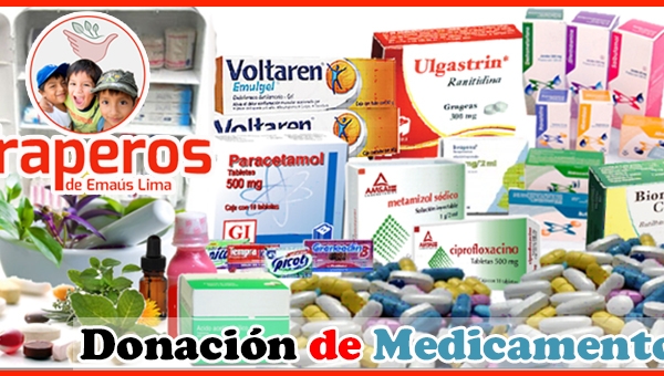 ▷ Donar Medicamentos No Caducados【 Lima 】