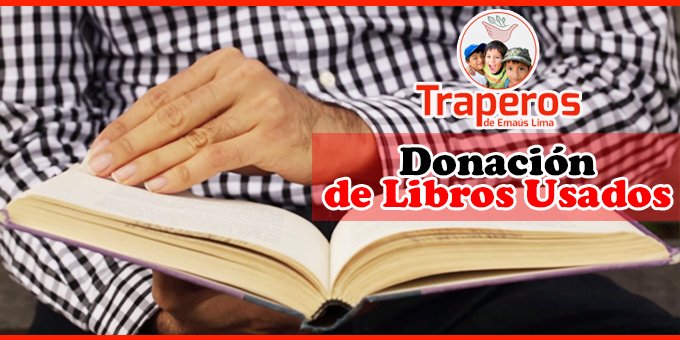 ▷ Donar Libros Usados【 Lima 】