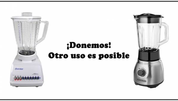 ▷ Donar y Reciclar Licuadoras Usadas【 Lima 】